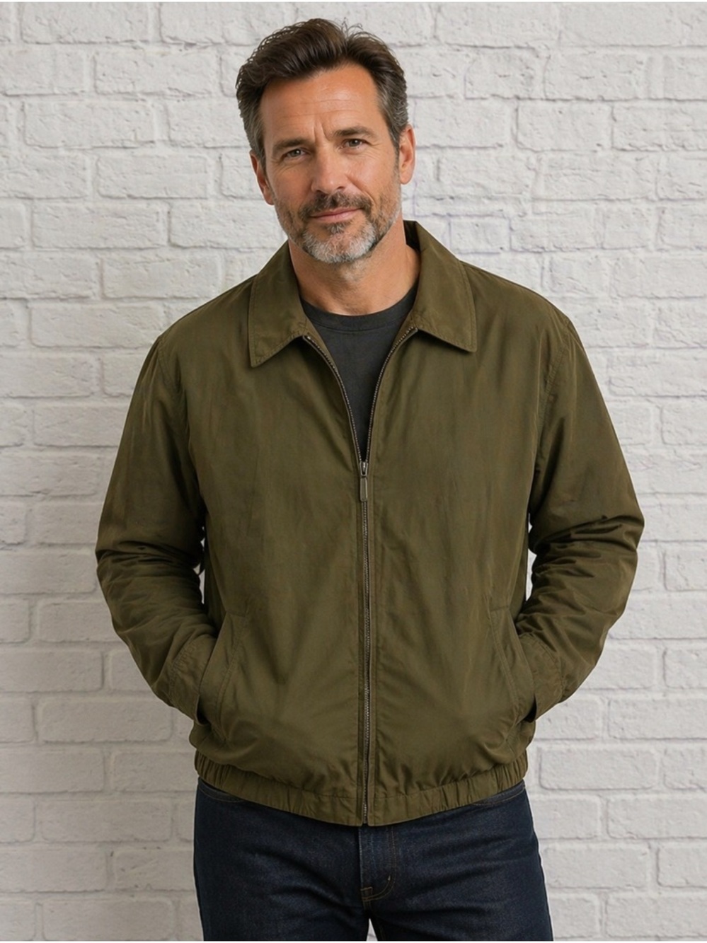 🔥 Men’s Liz Claiborne Jacket – Classic & Clean Look 🔥